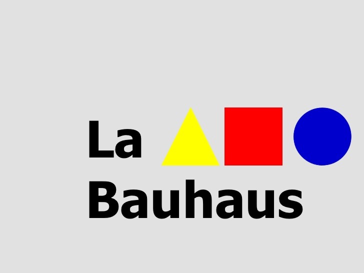 Taller Bauhaus La Bauhaus