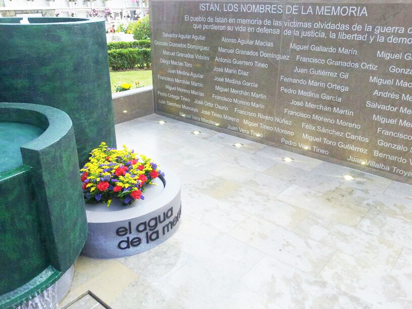 nombres de la memoria cementerio istan