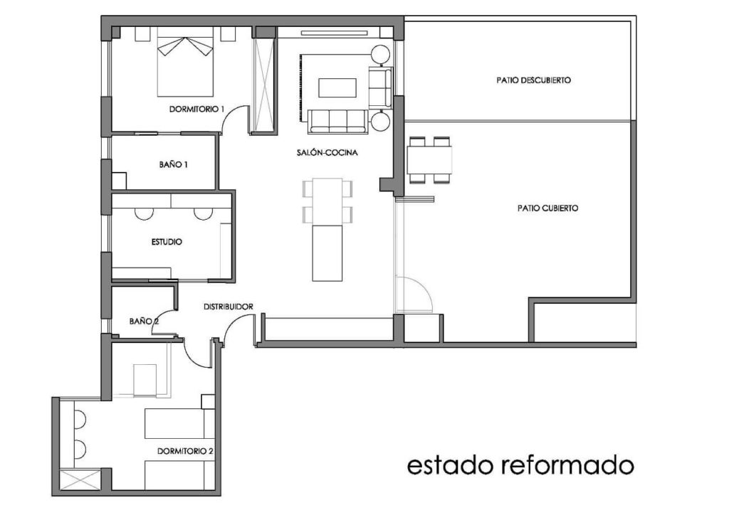 Reforma vivienda mijas plano final